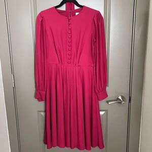 Gal Meets Glam Madelyn Raspberry Dress